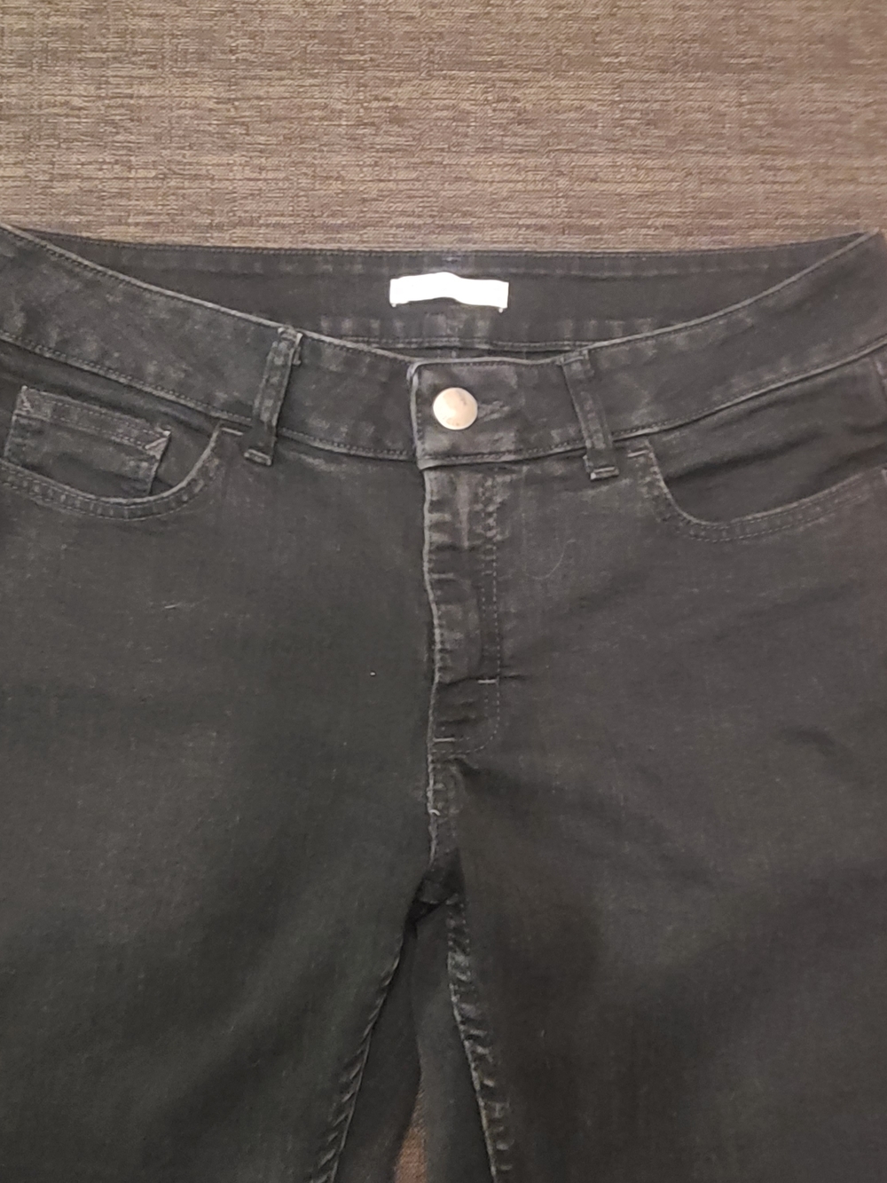 Riders By Lee Mid Rise Boot Cut Women's Black Jeans Size 14P